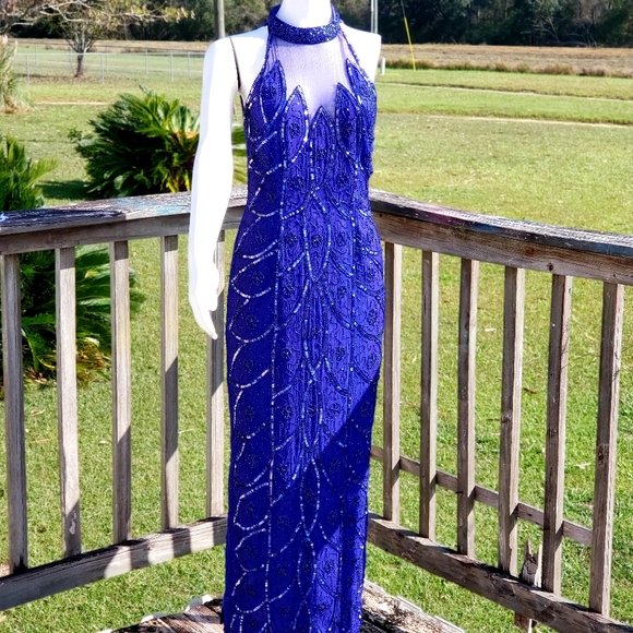 Stenay Dresses & Skirts - 🟣 Stenay Gorgeous evening Gown Electric Blue Sz 8